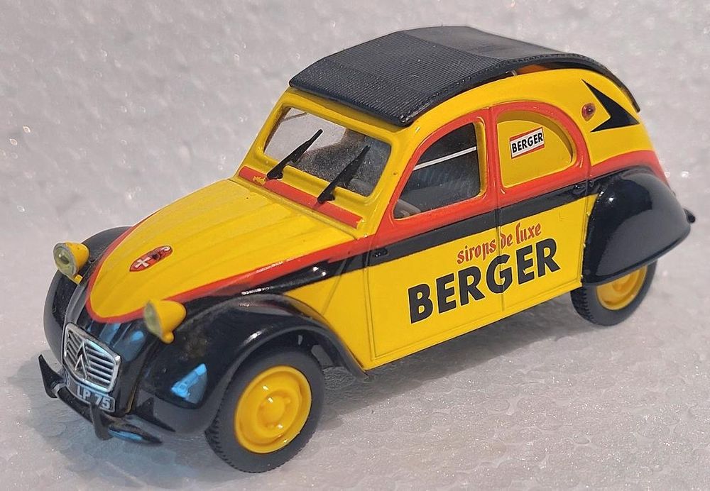 Miniature Citroën 2cv AZL 1956 Les miniatures de Norev 1/43 - Collection