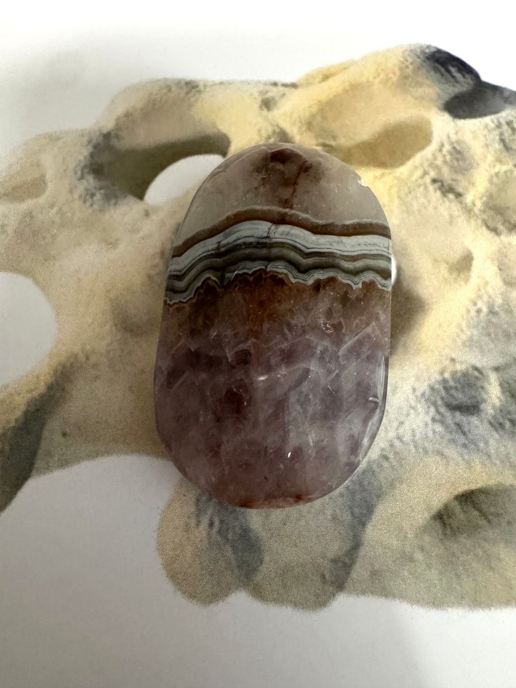 Pietre preziose: Amethyst/ Achat – Nuovo (secondo la descrizione) da Biberist venduto da Steine