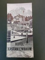 Prospekt / Hotel Kastanienbaum - Ausgabe ca. 1960