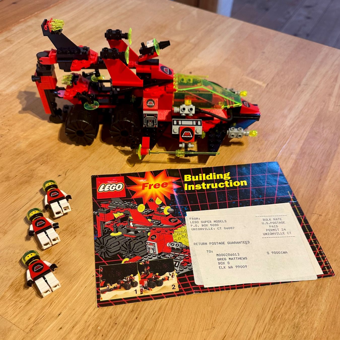 Lego Kit di costruzioni: Lego Space M-Tron 6862 Super Model complet avec instructions – Usato da Arnex-sur-Orbe venduto da Kikoudoox2 1