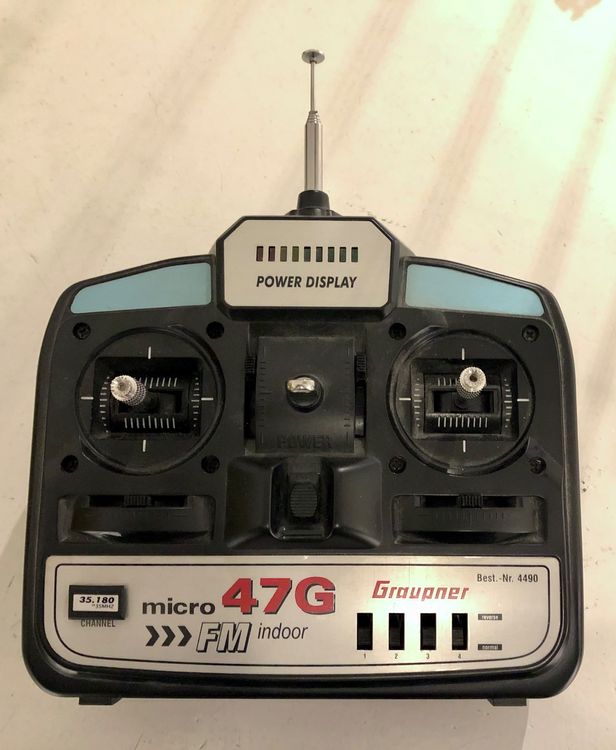 Remote Control Fernsteuerung Graupner micro 47G FM Indoor Kaufen