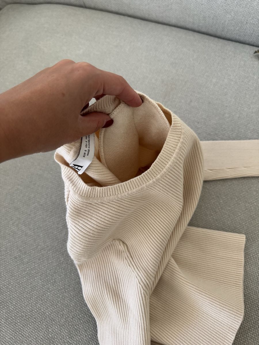 Zara Tops: Schöner beiger Stricktop von Zara, gr. S – Neu (gemäss Beschreibung) aus Granges VS von rvn 5