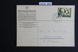 2. Weltkrieg-Militärpostkarte Infanterie            Los 6923