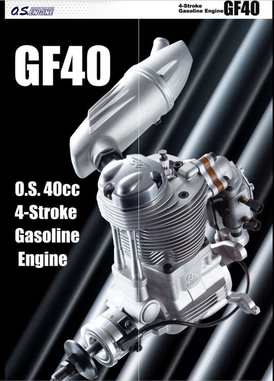 O.S. GAS POWER GF40 - ホビーラジコン