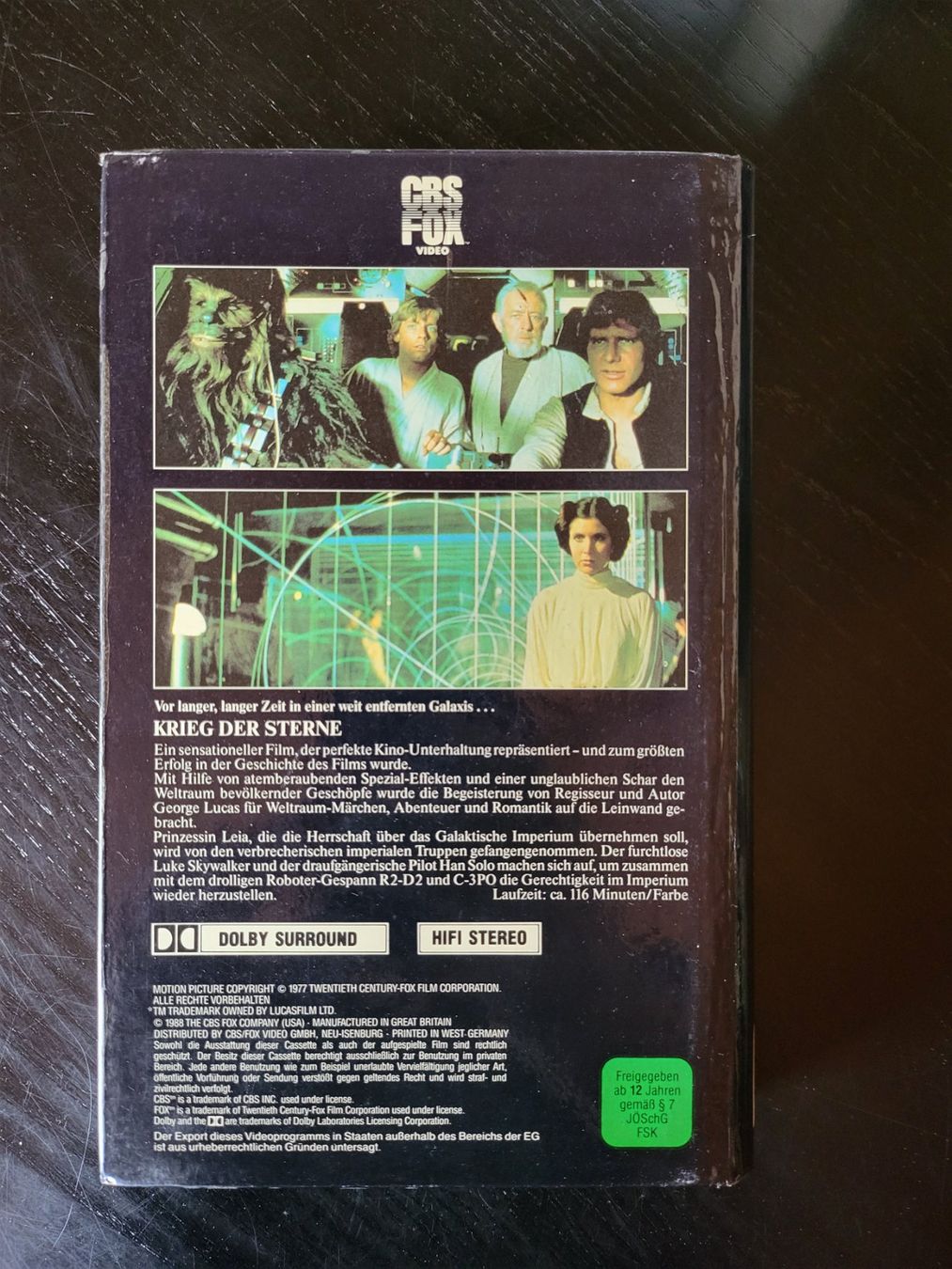 Tutti i VHS: Star Wars Trilogy Original Box Set VHS von 1986 – Usato da Lichtensteig venduto da ThreeHeroes 1
