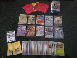 Lot de 117 cartes Pokémon