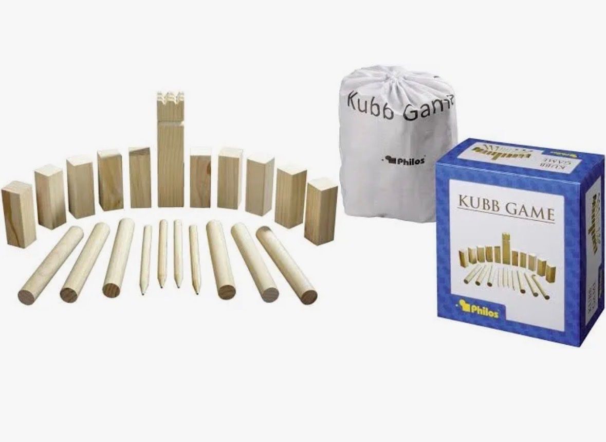 Spiele: Philos Kubb – Neu und originalverpackt aus Zürich von chrisstoph 1