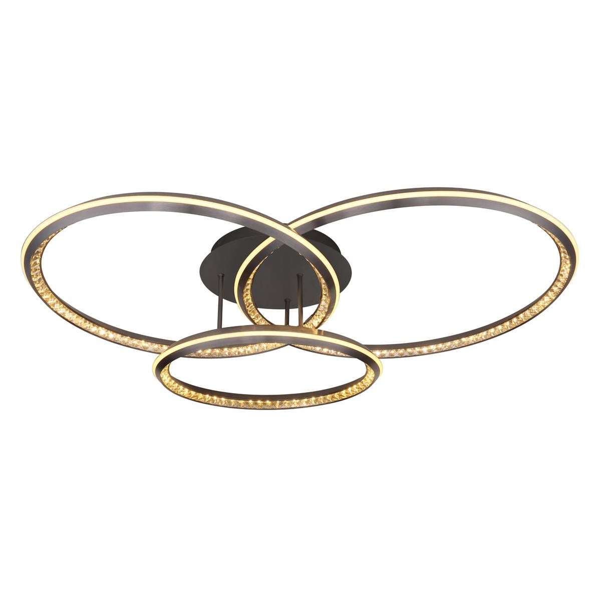 Lampadari & plafoniere: LED Deckenleuchte, Grau, 110 cm x 81 cm – Nuovo (secondo la descrizione) da Kreuzlingen venduto da Smart-Light 6