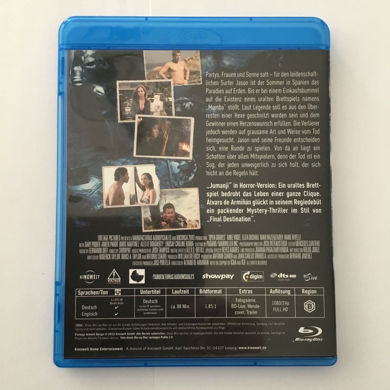 Alle DVDs: Open Graves Der Einsatz ist dein Leben Blu Ray – Neu (gemäss Beschreibung) aus Blauen von sternchen66 1