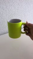 Neon Gelb Tasse