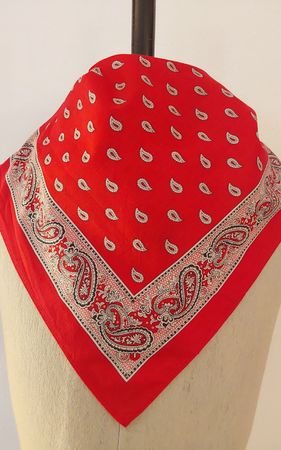 Original Glarner Tüechli rot Baumwolle neu