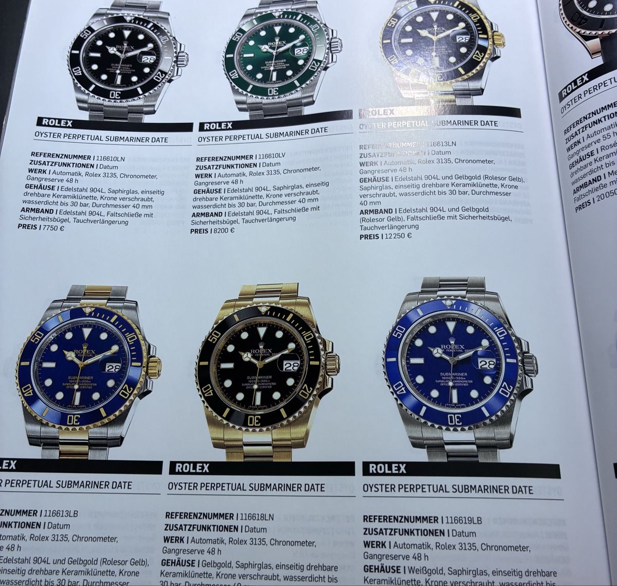 Zeitschriften & Magazine: Sportuhrenkatalog  – Gebraucht aus Baden von Goldbaum 2