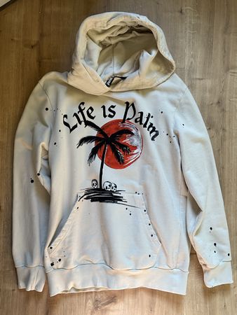 PALM ANGELS LIFE IS PALM HOODIE