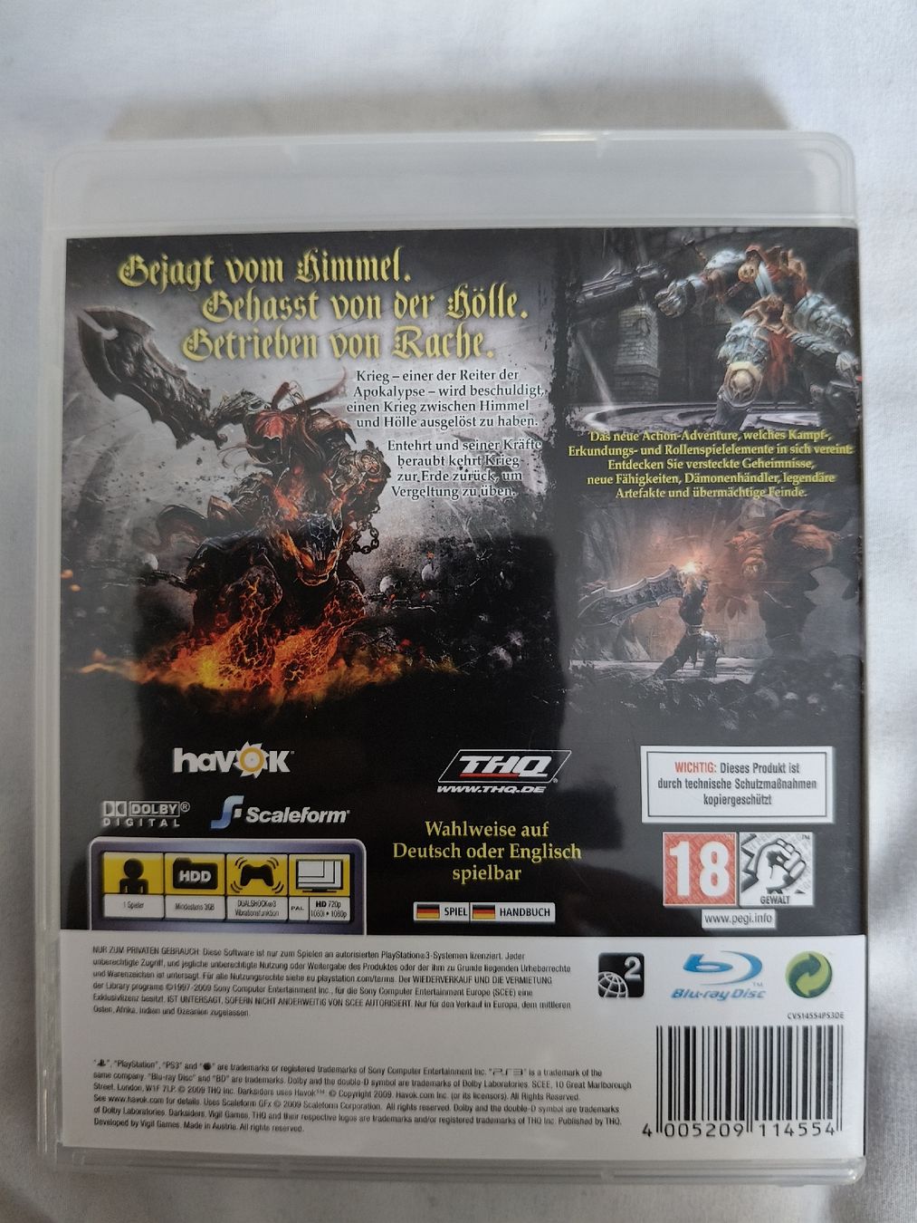 Sony Giochi: Darksiders PS3 Spiel – Usato da St. Gallen venduto da Ringa72 1