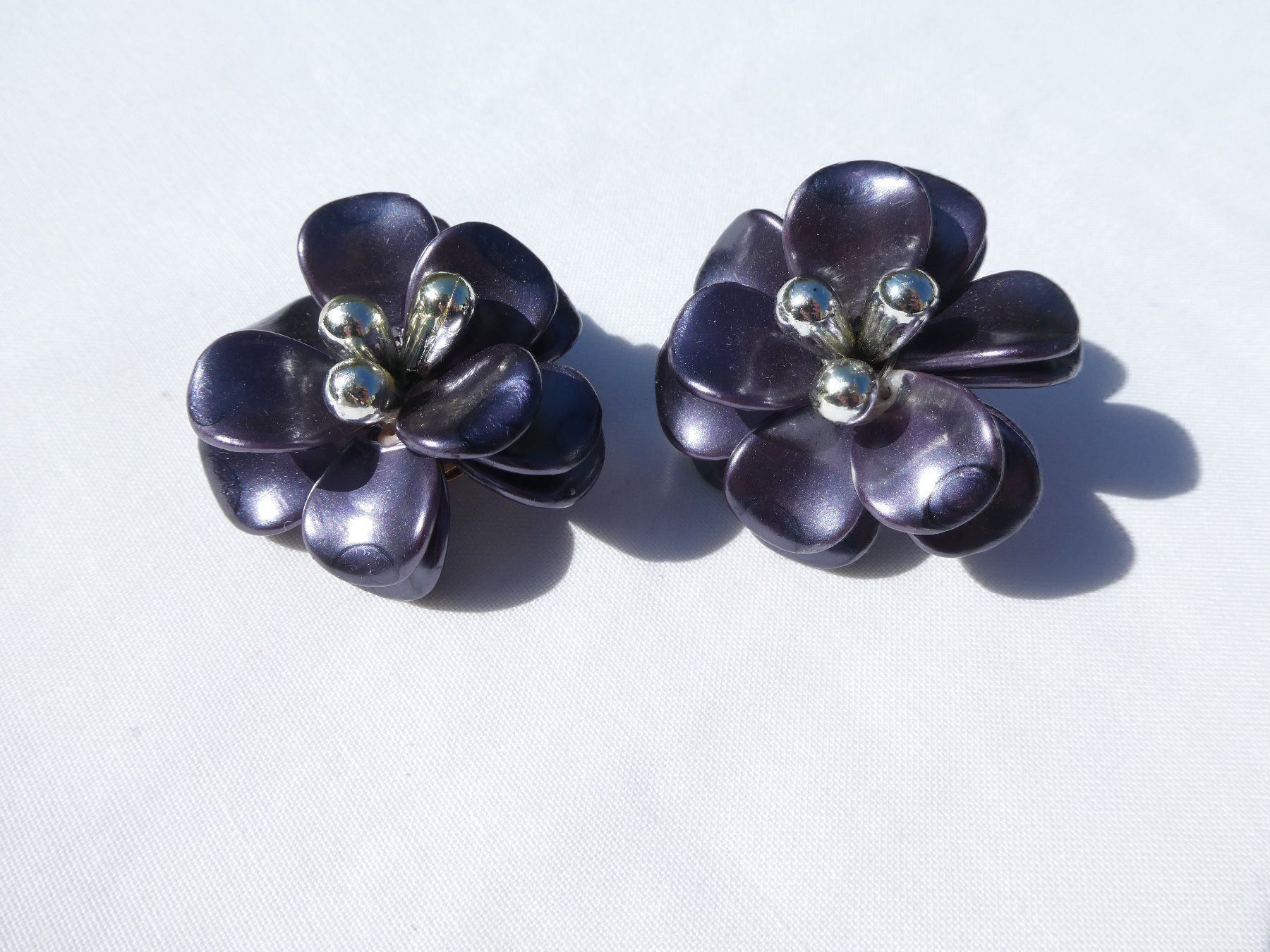 Orecchini pendenti & Orecchini a lobo: Grosse Vintage Ohrclips, Modeschmuck – Usato da Gattikon venduto da kaandooh