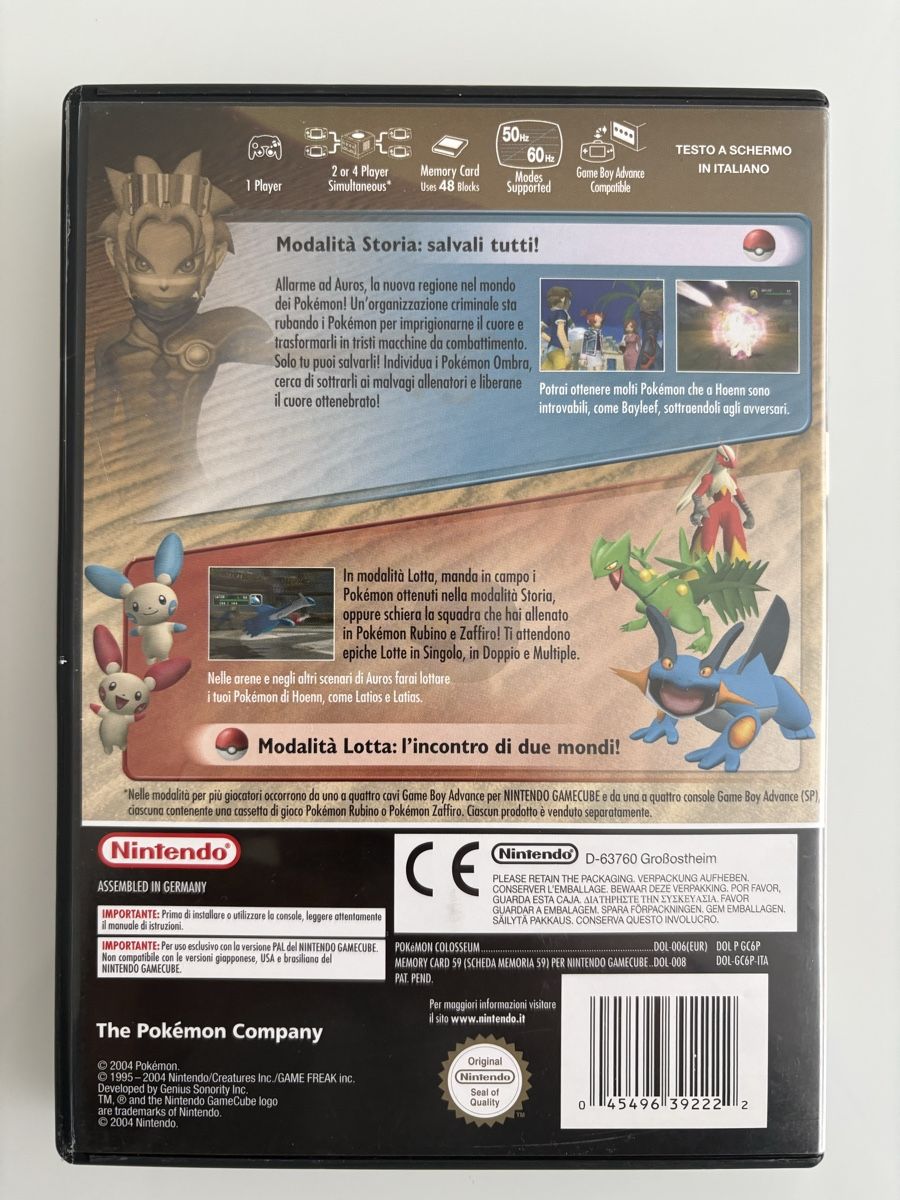Nintendo Spiele: Pokemon Colosseum - Nintendo GameCube - – Neu (gemäss Beschreibung) aus Zürich von Collecting-World 1