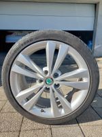 4 Sommerreifen Goodyear 225/40 R18 auf SKODA Felgen