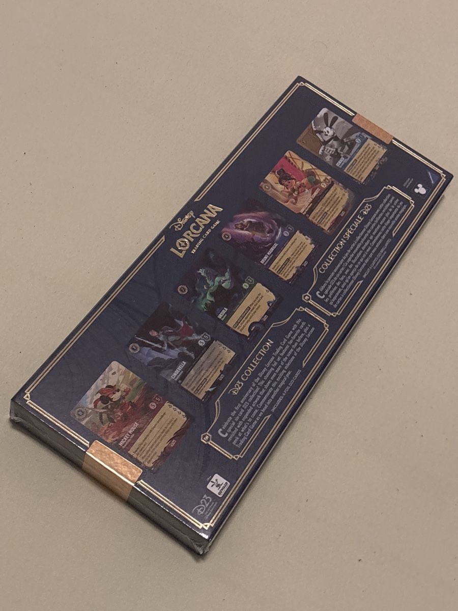 Disney Carte collezionabili: D23 Lorcana 2024 Sealed – Nuovo e nell'imballaggio originale da Massagno venduto da pokecoach 1