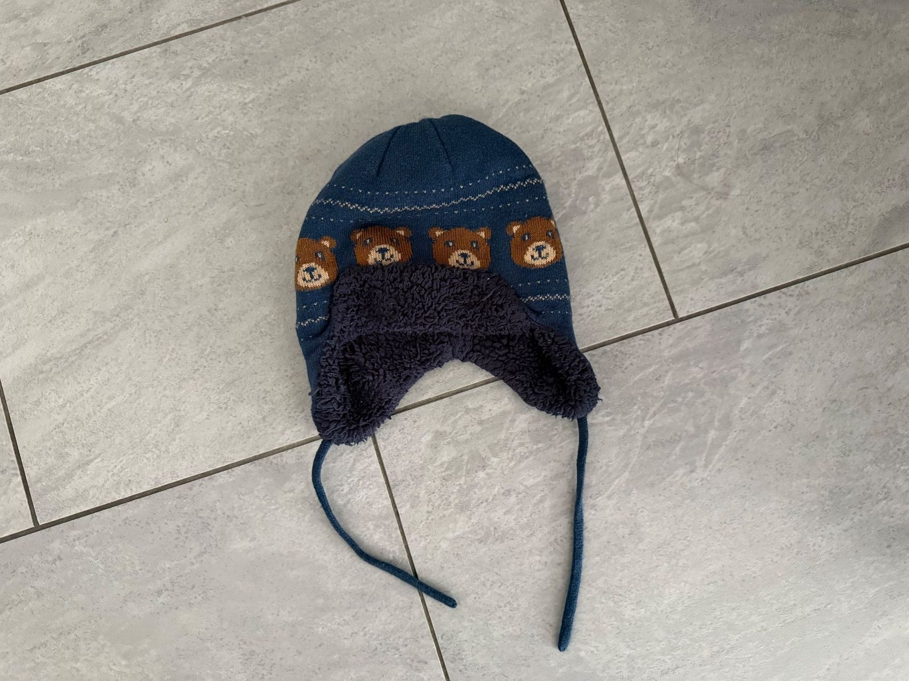 Migros Altro abbigliamento per bambino: Winterkappe - Grösse 50 cm - Smile Migros – Usato da Bülach venduto da Loredana13 1