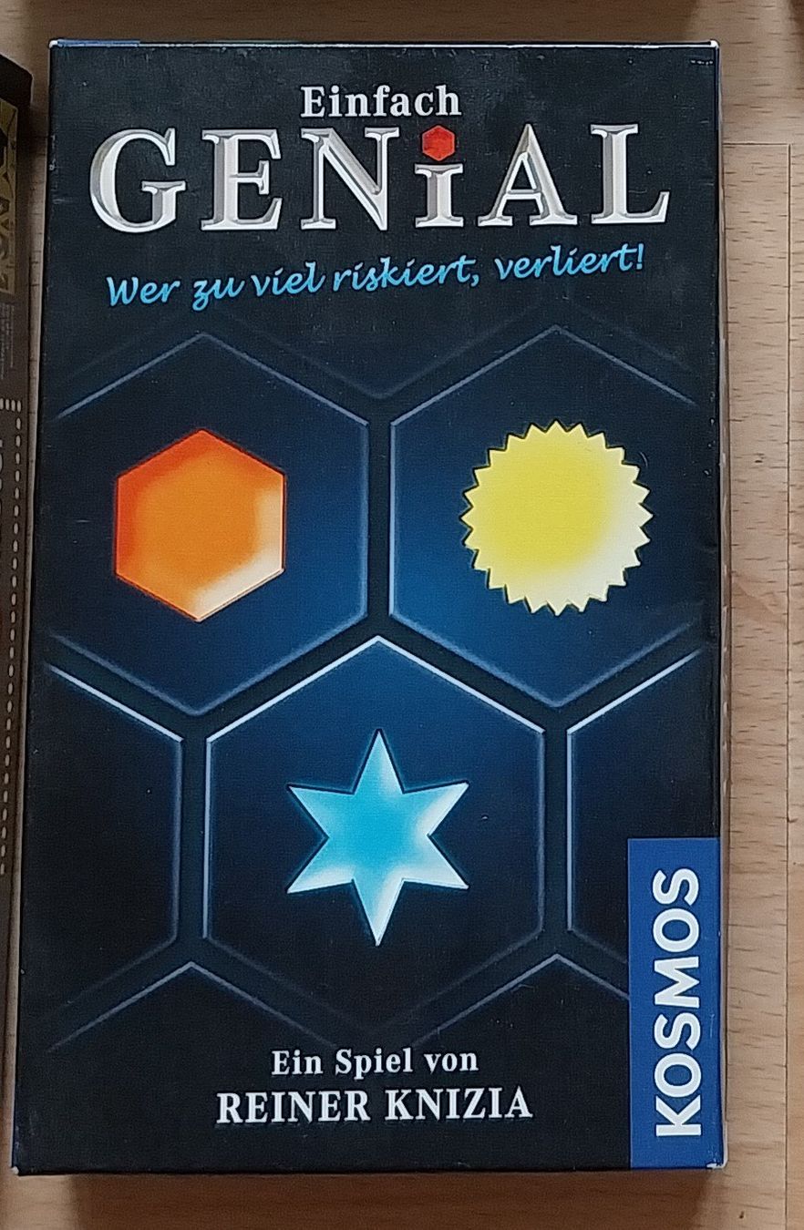 Kosmos Giochi: Einfach Genial - Mitbringspiel – Usato da Schwaderloch venduto da bademeister79