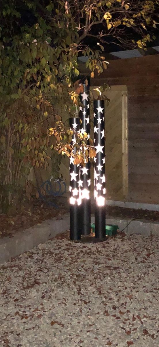 Lampade: Sternen-Gartenleuchte 🌟 – Nuovo (secondo la descrizione) da Mühlethurnen venduto da Tjakko10