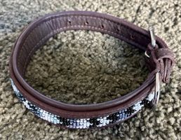 Hundehalsband in Lederoptik - Nashville - Gr.M