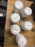 Danfoss Thermostatköpfe für Heizkörper – 6 Stück (gebraucht,