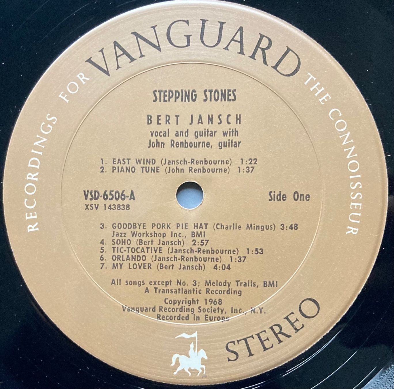 Schallplatten: BERT JANSCH - JOHN RENBOURN - STEPPING STONES – Gebraucht aus Poliez-Pittet von Newtown-Records 3