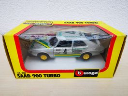 Burago 1/24 Saab 900 Turbo, neu in OVP