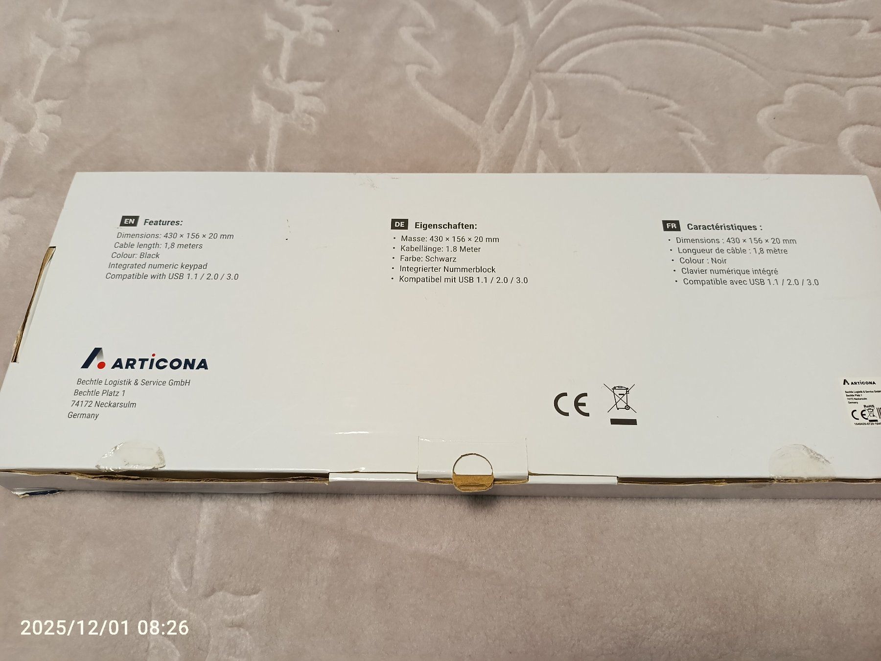 Tastiere: QWERTY - Articona – Nuovo (secondo la descrizione) da Zürich venduto da tac_58l2 2