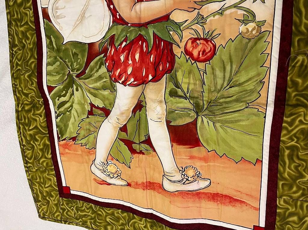 Coperte: Patchwork Decke Tomatenfee – Usato da Gerlafingen venduto da Trikerin 3