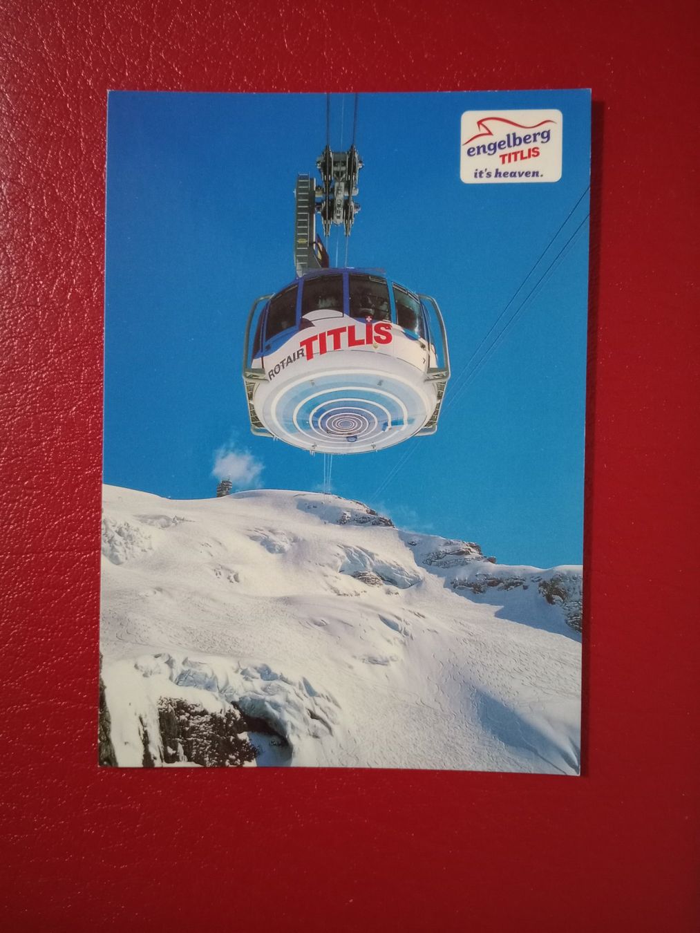 Ansichtskarten: AK Luftseilbahn Engelberg-Titlis – Gebraucht aus Küttigen von Melisch1000