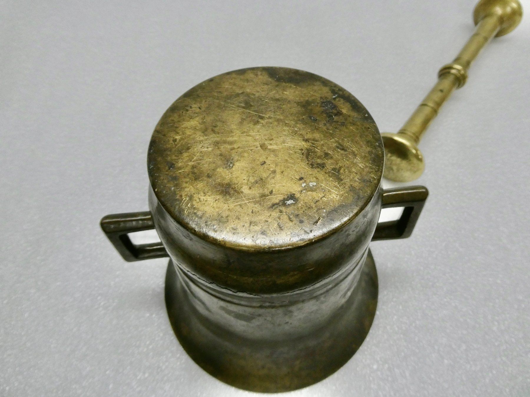 Sonstiges für das Kochen & Backen: Mörser mit Stössel Bronze – Gebraucht aus Lüchingen von Eeizo 5