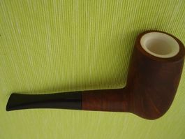 eleganteTabakpfeife Bruyere mit Meerschaumeinsatz Filter 5mm