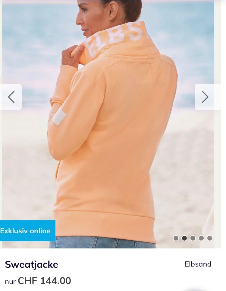 Naketano Maglioni & Felpe: Neue Elbsand Sweatjacke mit Etikette – Nuovo e nell'imballaggio originale da Wettingen venduto da epe_9vbf 1
