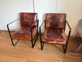 Set Designer-Sessel mit Patina