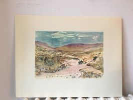 Fantastieche Natur von Walter Sautter 66 Ofsettdruck Aquare