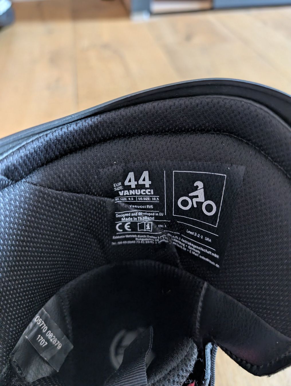 Vanucci Chaussures hommes: Motorradschuhe – D'occasion à Riggisberg par domi.1meyer 2