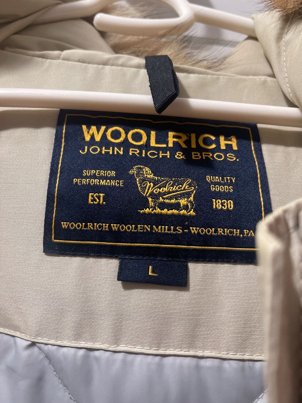 Woolrich Giacche: Woolrich beige – Usato da Rancate venduto da Waly__ 3