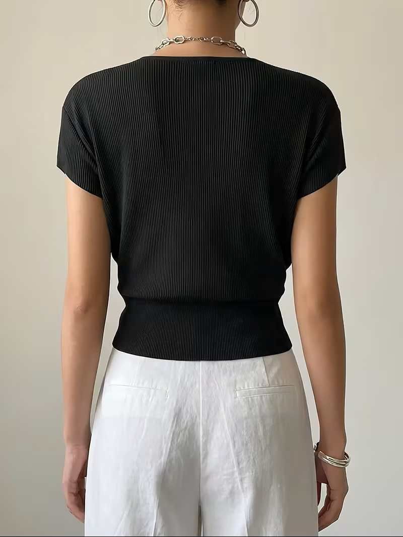 Maglioni & Felpe: Schickes  Wickelstricktop schwarz Grösse S neu – Nuovo e nell'imballaggio originale da Boll venduto da frauweber 2
