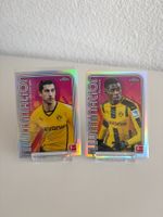 Dembele & Mkhitaryan Illumination Topps Chrome BVB Dortmund