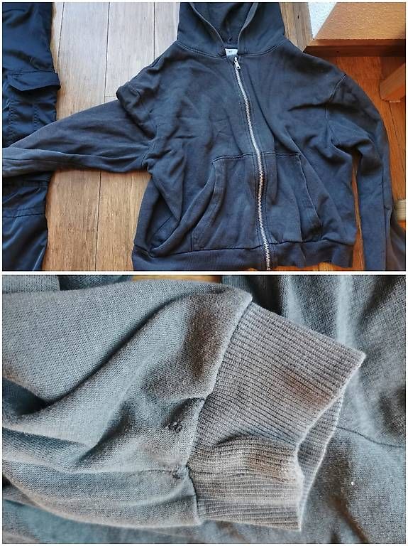 Lotti & Set di vestiti: Kleiderpaket schwarz 164 Sporthose, Pulli, Jäckchen – Usato da Tägerschen venduto da mamirockt 3