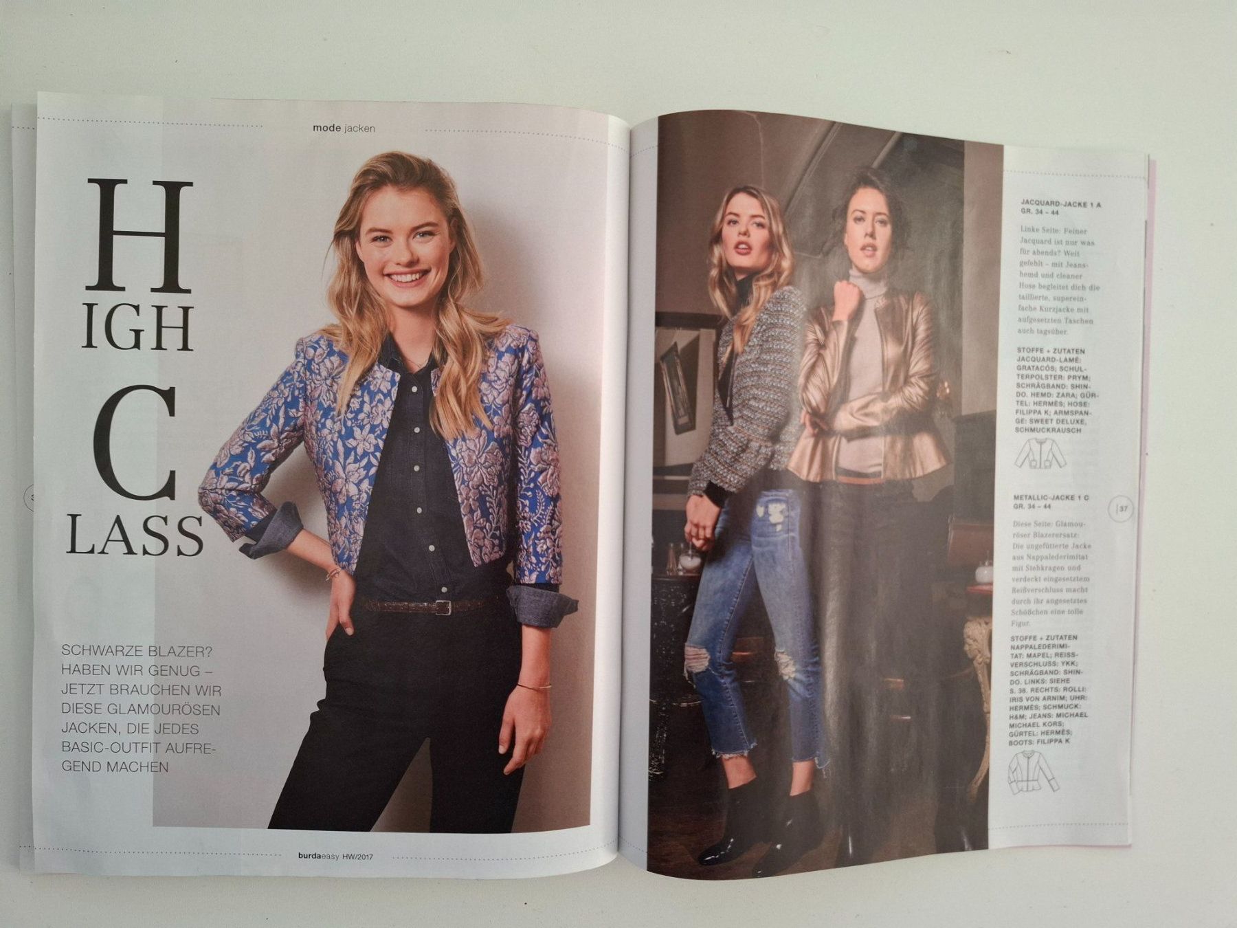 Riviste & Magazine: Burda Easy Nähzeitschrift mit Schnittmusterbogen – Nuovo e nell'imballaggio originale da Oensingen venduto da SpiPhEg46 6