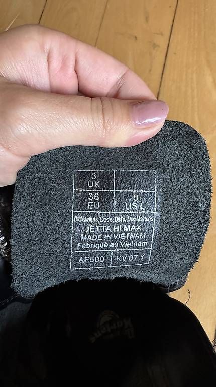 Scarpe da donna: Dr. Martens Jetta Hi Max, Gr. 36 – Usato da Weinfelden venduto da FlorenceB02 2