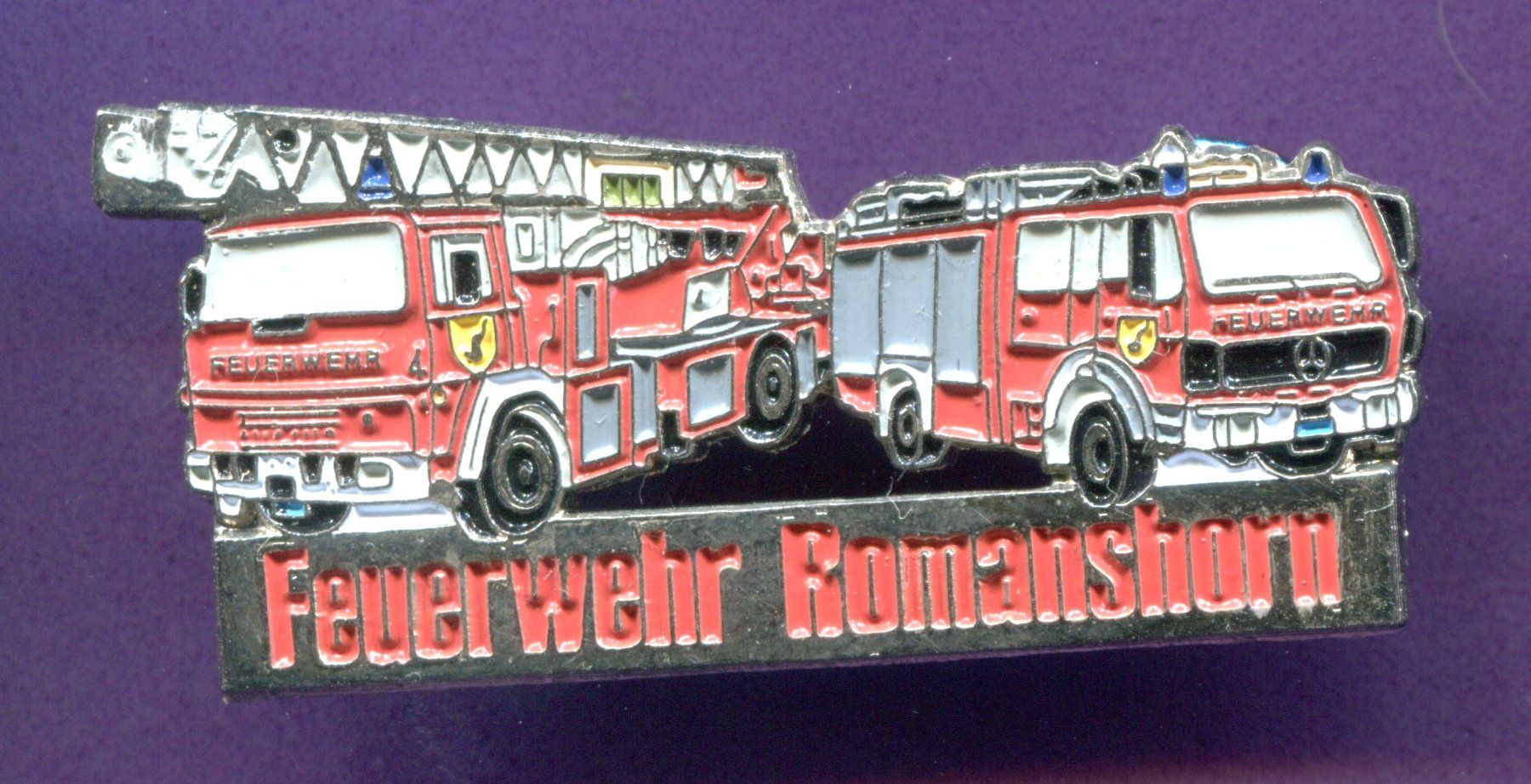 Placchette & Badge: Feuerwehrauto  ROMANSHORN – Usato da Winterthur venduto da Sammleroase