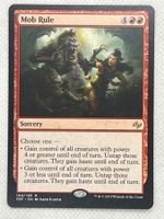 MTG Mob Rule FRF 109 Rare Englisch