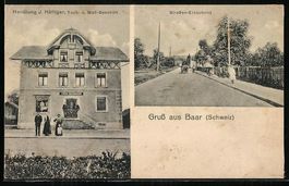Baar /ZG, Tuch- und Mass-Geschäft J. H