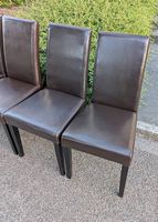 Esszimmerstühle / Lederstühle Pfister (Preis für 6 Stück)