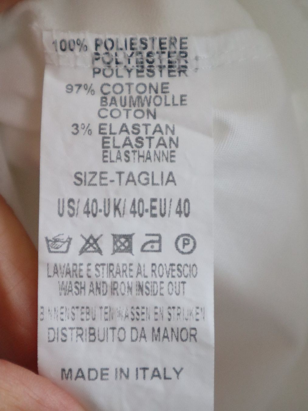 Avant Premiere Blusen: schöne Bluse, Avant Premier, M / 40, weiss, elastisch – Neu (gemäss Beschreibung) aus Wattwil von diamant1 5