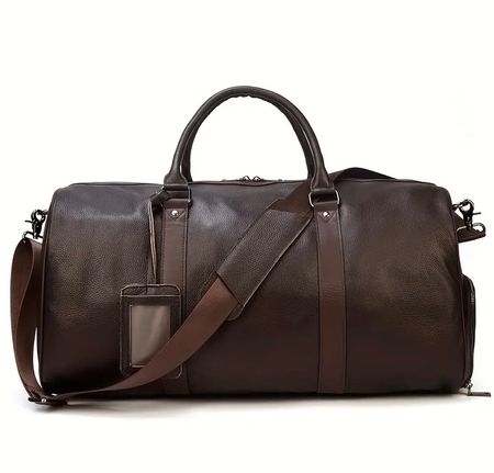 Echtleder Weekender - Reisetasche - Sport tasche Leder